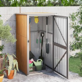 Cobertizo de herramientas jardín acero galvanizado 88x89x161 cm de vidaXL, Cobertizos - Ref: Foro24-316208, Precio: 152,99 €,...