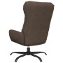 Entspannungssessel mit brauner Stofffußstütze von vidaXL, Sessel - Ref: Foro24-3097586, Preis: 124,05 €, Rabatt: %