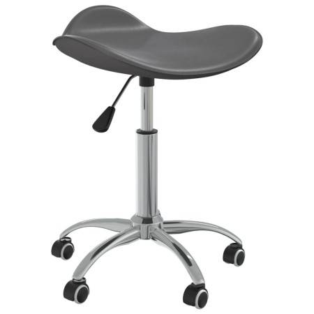 Grauer Hocker aus Kunstleder für den Schönheitssalon von vidaXL, Friseurstühle - Ref: Foro24-323688, Preis: 52,88 €, Rabatt: %