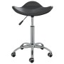 Black synthetic leather beauty salon stool by vidaXL, Hairdressing chairs - Ref: Foro24-323684, Price: 51,85 €, Discount: %