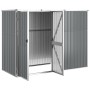 Cobertizo herramientas jardín acero galvanizado 225x89x161 de vidaXL, Cobertizos - Ref: Foro24-316214, Precio: 217,47 €, Desc...