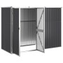 Cobertizo de herramientas jardín acero galvanizado 225x89x161cm de vidaXL, Cobertizos - Ref: Foro24-316215, Precio: 240,22 €,...