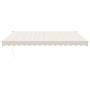 Toldo retráctil automático color crema 4x3 m de vidaXL, Toldos - Ref: Foro24-3154478, Precio: 333,42 €, Descuento: %