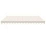 Toldo retráctil automático color crema 4,5x3 m de vidaXL, Toldos - Ref: Foro24-3154479, Precio: 371,24 €, Descuento: %