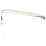 Toldo retráctil automático color crema 5x3 m de vidaXL, Toldos - Ref: Foro24-3154480, Precio: 458,13 €, Descuento: %