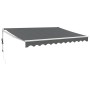 Toldo retráctil automático gris antracita 3,5x2,5 m de vidaXL, Toldos - Ref: Foro24-3154487, Precio: 279,16 €, Descuento: %