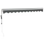 Toldo retráctil automático gris antracita 3x2,5 m de vidaXL, Toldos - Ref: Foro24-3154486, Precio: 253,46 €, Descuento: %