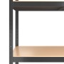 5-level storage shelf made of steel and anthracite plywood by vidaXL, Industrial shelving - Ref: Foro24-152867, Price: 56,99 ...