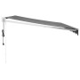 Toldo retráctil automático gris antracita 4,5x3 m de vidaXL, Toldos - Ref: Foro24-3154489, Precio: 356,99 €, Descuento: %