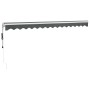 Toldo retráctil automático gris antracita 4,5x3 m de vidaXL, Toldos - Ref: Foro24-3154489, Precio: 356,99 €, Descuento: %