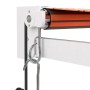 Orange and brown automatic retractable awning 4x3 m by vidaXL, Awnings - Ref: Foro24-3154493, Price: 327,06 €, Discount: %