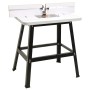 Milling machine table steel and MDF 81x61x88 cm by vidaXL, Milling tables - Ref: Foro24-147836, Price: 226,10 €, Discount: %