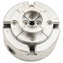 4-jaw wooden chuck with M33 connection, silver steel by vidaXL, Clamps and screws - Ref: Foro24-147831, Price: 109,01 €, Disc...