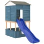 Blue polypropylene children's slide 175x38x23 cm by vidaXL, Swings and play structures - Ref: Foro24-92308, Price: 170,90 €, ...