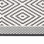 Outdoor rug gray and white 80x250 cm reversible design by vidaXL, Outdoor protectors - Ref: Foro24-364798, Price: 38,08 €, Di...