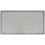 Gray and white outdoor rug 100x200 cm reversible design by vidaXL, Outdoor protectors - Ref: Foro24-364799, Price: 38,34 €, D...