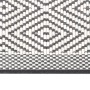 Gray and white outdoor rug 100x200 cm reversible design by vidaXL, Outdoor protectors - Ref: Foro24-364799, Price: 38,34 €, D...