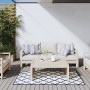 Navy blue and white reversible outdoor rug 80x150 cm by vidaXL, Outdoor protectors - Ref: Foro24-364800, Price: 16,26 €, Disc...