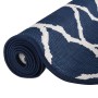 Navy blue and white reversible outdoor rug 80x150 cm by vidaXL, Outdoor protectors - Ref: Foro24-364782, Price: 16,26 €, Disc...