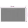 Reversible gray and white outdoor rug 80x150 cm by vidaXL, Outdoor protectors - Ref: Foro24-364797, Price: 19,77 €, Discount: %