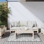 Outdoor reversible gray and white rug 80x150 cm by vidaXL, Outdoor protectors - Ref: Foro24-364779, Price: 19,77 €, Discount: %