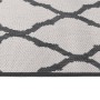 Outdoor reversible gray and white rug 80x150 cm by vidaXL, Outdoor protectors - Ref: Foro24-364779, Price: 19,77 €, Discount: %