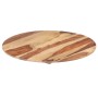 Round table top solid sheesham wood 15-16 mm 80cm by vidaXL, Table tops - Ref: Foro24-285971, Price: 70,43 €, Discount: %