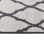 Reversible gray and white outdoor rug 100x200 cm by vidaXL, Outdoor protectors - Ref: Foro24-364781, Price: 37,32 €, Discount: %