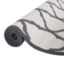 Reversible gray and white outdoor rug 100x200 cm by vidaXL, Outdoor protectors - Ref: Foro24-364781, Price: 37,32 €, Discount: %