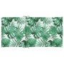 4pcs Low Back Chair Cushions Leaf Print Fabric by vidaXL, Cushions for chairs and sofas - Ref: Foro24-361311, Price: 63,84 €,...