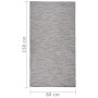 Brown and blue flat weave outdoor rug 80x150 cm by vidaXL, Rugs - Ref: Foro24-340813, Price: 22,17 €, Discount: %