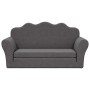 Anthracite Gray Soft Plush 2-Seater Children's Sofa by vidaXL, Baby and Toddler Furniture - Ref: Foro24-341877, Price: 61,99 ...