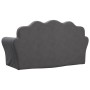 Anthracite Gray Soft Plush 2-Seater Children's Sofa by vidaXL, Baby and Toddler Furniture - Ref: Foro24-341877, Price: 61,99 ...