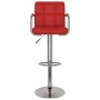 Küchenhocker 2 Einheiten Kunstleder rot rot rot von vidaXL, Küchenhocker - Ref: Foro24-334599, Preis: 124,07 €, Rabatt: %