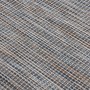 Alfombra de exterior de tejido plano marrón y azul 120x170 cm de vidaXL, Alfombras - Ref: Foro24-340816, Precio: 34,81 €, Des...