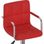 Küchenhocker 2 Einheiten Kunstleder rot rot rot von vidaXL, Küchenhocker - Ref: Foro24-334599, Preis: 124,07 €, Rabatt: %