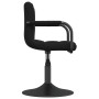 Sillas de comedor giratorias 2 uds terciopelo negro de vidaXL, Sillas de comedor - Ref: Foro24-334614, Precio: 126,05 €, Desc...