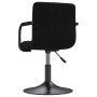 Sillas de comedor giratorias 2 uds terciopelo negro de vidaXL, Sillas de comedor - Ref: Foro24-334614, Precio: 126,05 €, Desc...