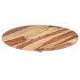 Superficie de mesa redonda madera maciza sheesham 25-27 mm 40cm de vidaXL, Tableros para mesas - Ref: Foro24-285972, Precio: ...