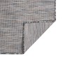 Alfombra de exterior de tejido plano marrón y azul 160x230 cm de vidaXL, Alfombras - Ref: Foro24-340818, Precio: 58,62 €, Des...