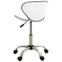 Silla de oficina de cuero sintético blanco de vidaXL, Sillas de oficina - Ref: Foro24-3088625, Precio: 79,75 €, Descuento: %