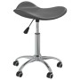 Silla de oficina de cuero sintético gris de vidaXL, Sillas de oficina - Ref: Foro24-3088560, Precio: 52,88 €, Descuento: %