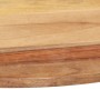 Superficie de mesa redonda madera maciza sheesham 25-27 mm 60cm de vidaXL, Tableros para mesas - Ref: Foro24-285974, Precio: ...