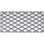 Navy blue and white reversible outdoor rug 100x200 cm by vidaXL, Outdoor protectors - Ref: Foro24-364784, Price: 29,89 €, Dis...