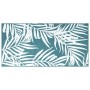 Reversible outdoor rug in gray and aqua green, 80x150 cm by vidaXL, Outdoor protectors - Ref: Foro24-364785, Price: 18,30 €, ...