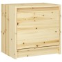 Mesita de noche madera maciza de abeto 40x30,5x40 cm de vidaXL, Mesitas de noche - Ref: Foro24-809355, Precio: 30,96 €, Descu...