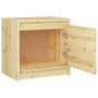 Mesita de noche madera maciza de abeto 40x30,5x40 cm de vidaXL, Mesitas de noche - Ref: Foro24-809355, Precio: 30,96 €, Descu...