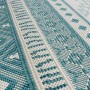 Reversible aqua green and gray outdoor rug 80x250 cm by vidaXL, Outdoor protectors - Ref: Foro24-364792, Price: 38,99 €, Disc...