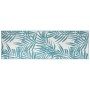 Reversible aqua green and gray outdoor rug 80x250 cm by vidaXL, Outdoor protectors - Ref: Foro24-364786, Price: 29,34 €, Disc...