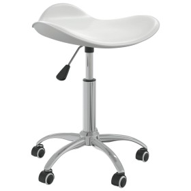 White Faux Leather Beauty Salon Stool by vidaXL, Hairdressing chairs - Ref: Foro24-323683, Price: 51,99 €, Discount: %